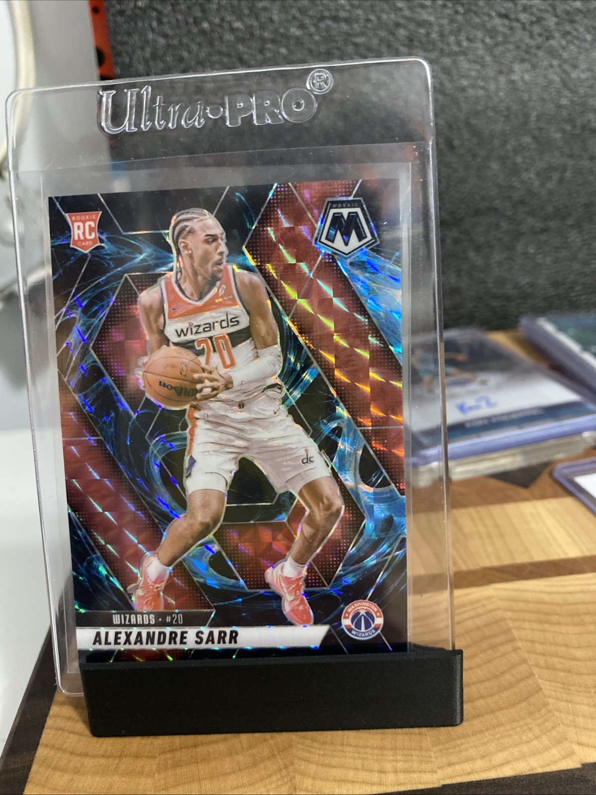 2024/25 Panini Mosaic Alexandre Sarr Genesis Prizm Case Hit True Rookie #216