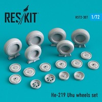 Reskit RS72-0307 - 1:72 He-219 Uhu Wheels Set