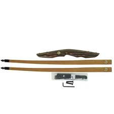 Traditional Longbow 64" Takedown Recurve Bow Hunting Bow for Adult 50lbs