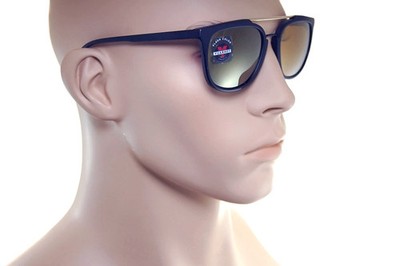 Vuarnet Kabel Auto 1604 0001 Herren Doppel Brücke Sonnenbrille Matt Schwarz Gold