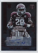 2015 Contenders Draft Picks College Ticket Red Foil Trey Williams #273 Auto 1l9o