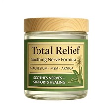 Total Relief Magnesium Cream, Nerve Relief Magnesium Soothing Cream 60g