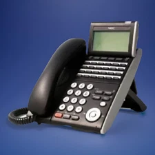 NEC DT700 SERIES ILV (XD) Z-Y (BK) Desk Display Phone ITL-24D-1 with Handset