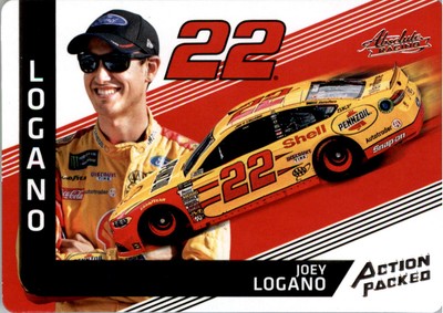 2017 Absolute Action Packed #8 Joey Logano - RAC