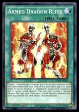 Armed Dragon Blitz Blazing Vortex BLVO-EN052 MP YuGiOh TCG