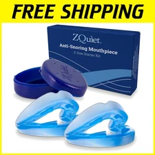 Snore Relief Kit w/ 2 Mouthpieces, Blue