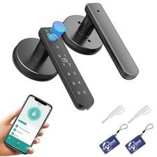 Fingerprint Door Lock Smart Fingerprint Door Knob with Keyless Entry Biometri...