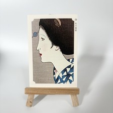 Takehisa Yumeji Nagatanien Japanese Art Card Rare Ukiyo-e summer outfit 28