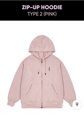 Blackpink Born Pink Your Merch Hoodie BACKSTAGE ZIP-UP HOODIE TYPE 2 Size L