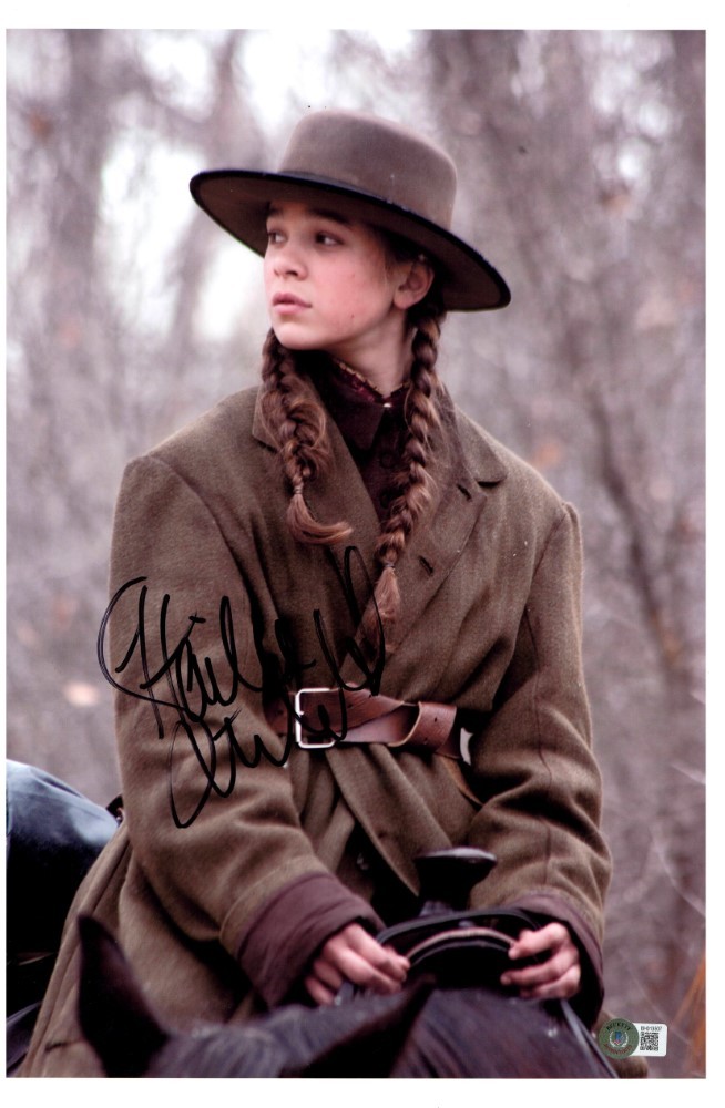Hailee Steinfeld Signed Autographed 11X17 Photo True Grit BAS