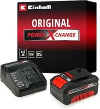 Einhell Power-X-Change Starter Kit Akku 18 V / 4,0 Ah + Ladegerät 