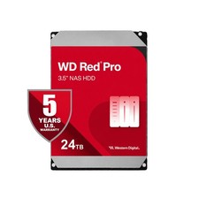 Western Digital 24TB Red Pro NAS Hard Drive - 7200 RPM, SATA 6Gb/s | WD241KFGX
