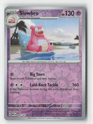Slowbro 080/165 Reverse Holo Scarlet & Violet 151