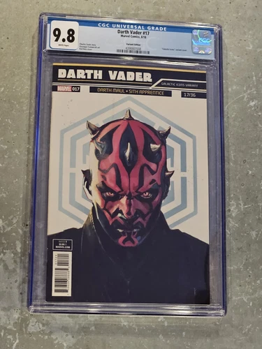 Star Wars Darth Vader #17 Darth Maul Rod Reis Galactic Icons Variant CGC 9.8