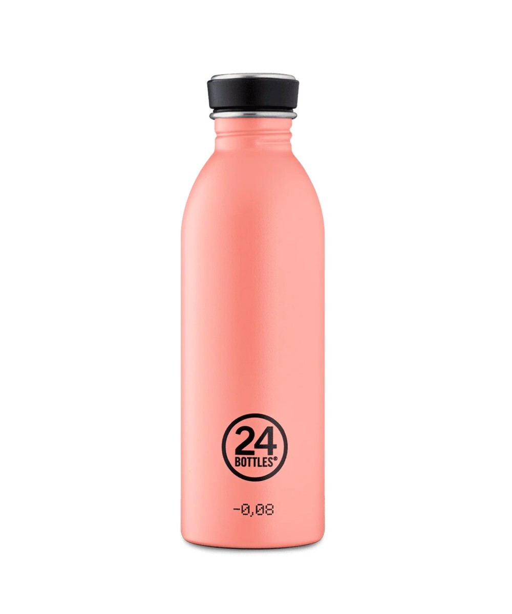 24 Bottles Urban Blush rose, bottiglia in acciaio, 500 ml Rosa 8051513926860