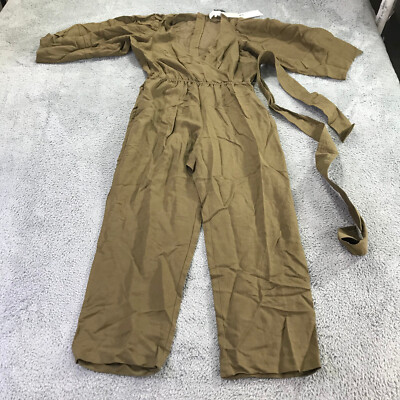 Apiece Apart Jumpsuit Womens 8 Meru Linen Cotton One Piece Apiece Apart Jumpsuit Womens 8 Meru Linen Cotton One Piece