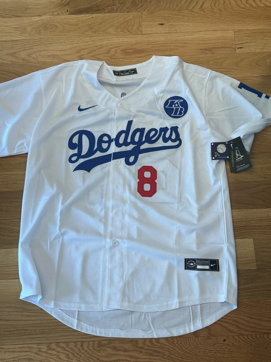 Dodgers #8/24 Kobe Bryant Lakers/Dodgers Patch Jersey - All