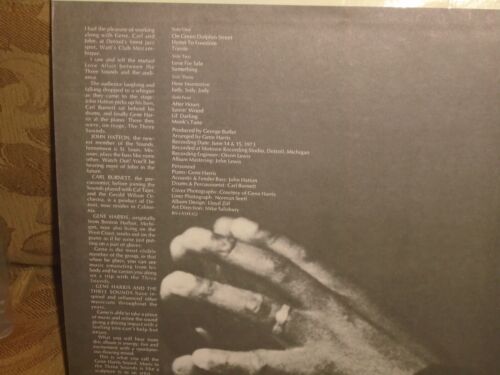 Gene Harris & The 3 Sounds Yesterday Today & Tomorrow Blue Notw 2 LP BN LA141 G2 - Picture 3 of 8