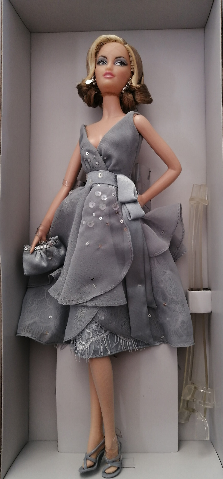 Barbie Splash of Silver 2009 collector 50ème anniversaire P4752 mannequin vintage NRFB