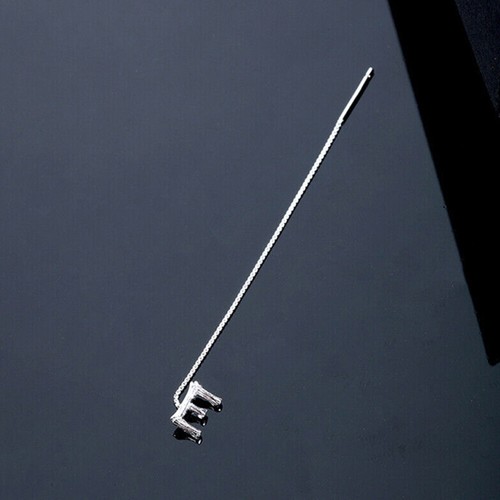 1Stk A- Z Ohrstecker Ohrringe Stud Buchstaben Alphabet Edelstahl Mode Schmuck - Picture 17 of 38