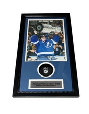 Tampa Bay Hockey A.Vasilevskiy - Auto Shadow box 14x26 Frame