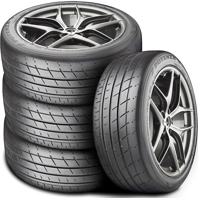 4 Tires 285/35R20 Bridgestone Potenza S007 RFT High Performance Run Flat 100Y