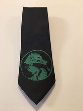 Dragon Tie, Black Necktie