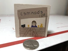 Vintage Cats Meow Village Lemonade Stand