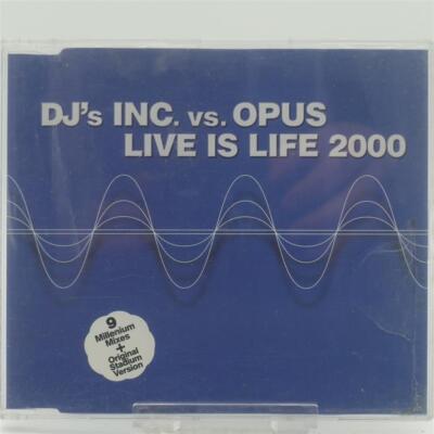DJS IncVsOpus Live Is Life 2000 CD gebraucht gut