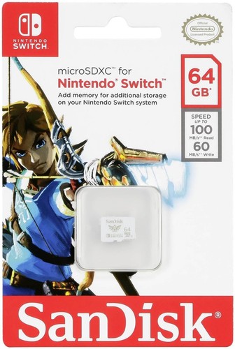 SanDisk Nintendo Switch Karta pamięci microSD SDXC 64GB 128GB 256GB 400GB 512GB - Zdjęcie 12 z 21