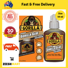 GORILLA GLUE 59 ML For Wood Stone Metal Ceramic Foam Glass More-Au | Free Ship