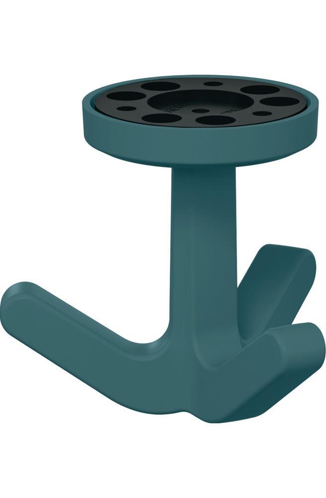 HEWI Dreifachhaken Серия 477 матовый, эластичный 55 акваблау Höhe 69 мм Ø 51 мм