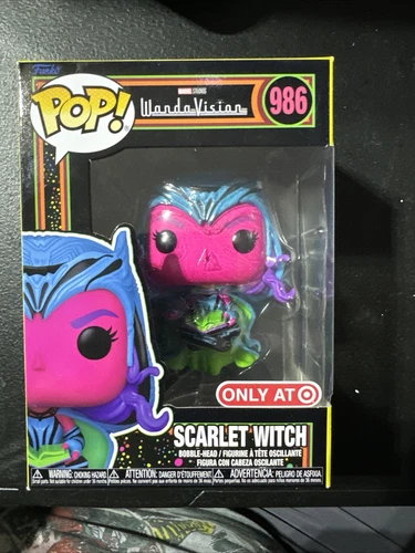 Funko Pop! Vinyl: Marvel - Scarlet Witch (Black Light) - Target (T) (Exclusive)