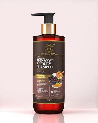 Khadi Natural Shikakai Honey Shampoo For Nourishes Hair 310 ML