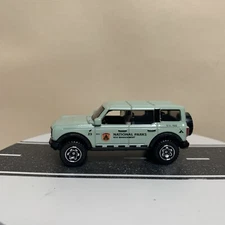 2023 Matchbox 2021 Ford Bronco 25/100 National Parks Livery Light Green 1:64 NM