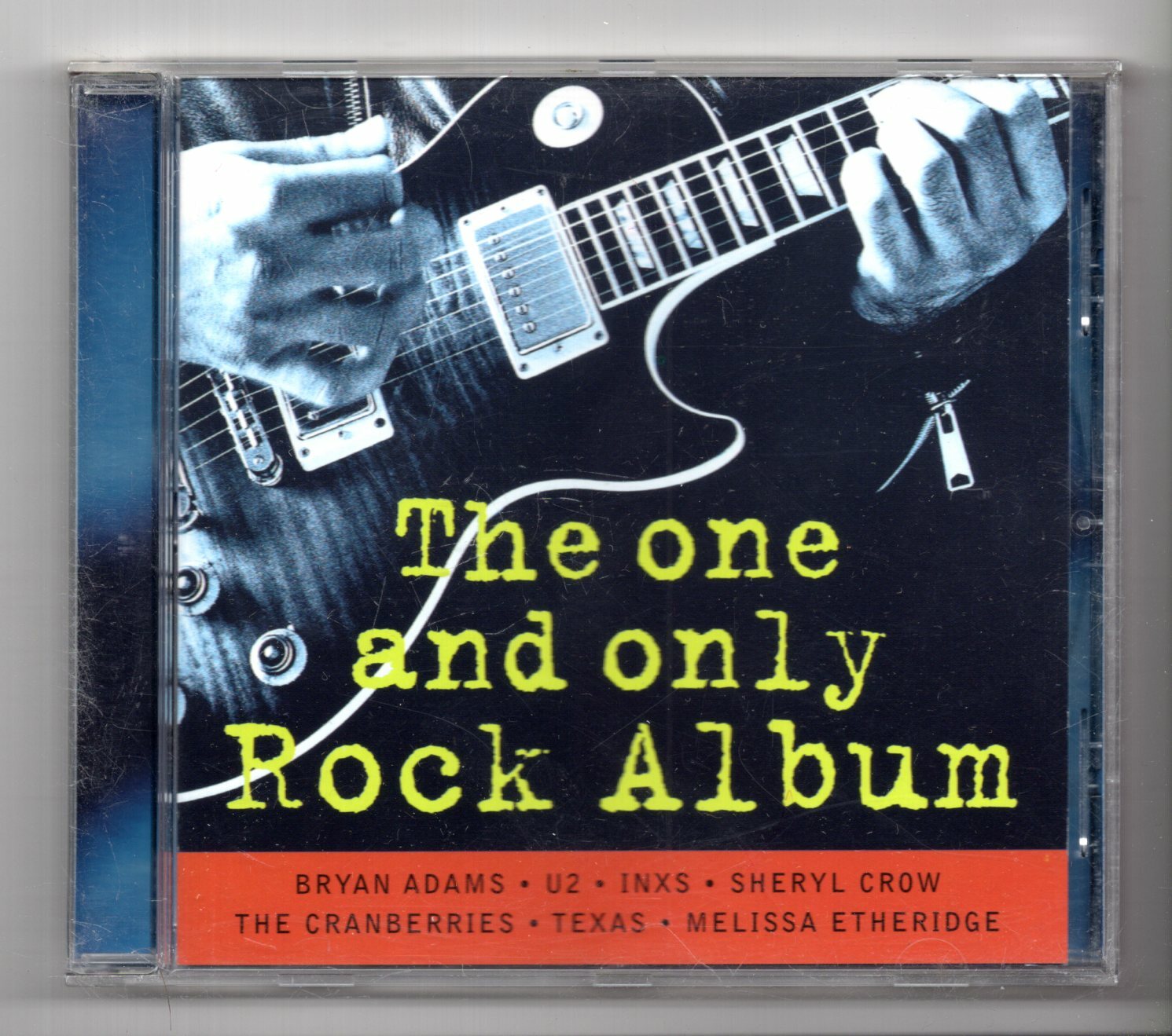 (KE741) The One & Only Rock Album, 18 tracks various artists - 1997 CD