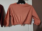 Lots of 2 NWT Toddler Girl's Old Navy Soft Knit, Burgundy and Coral, Size 3T — photo 3