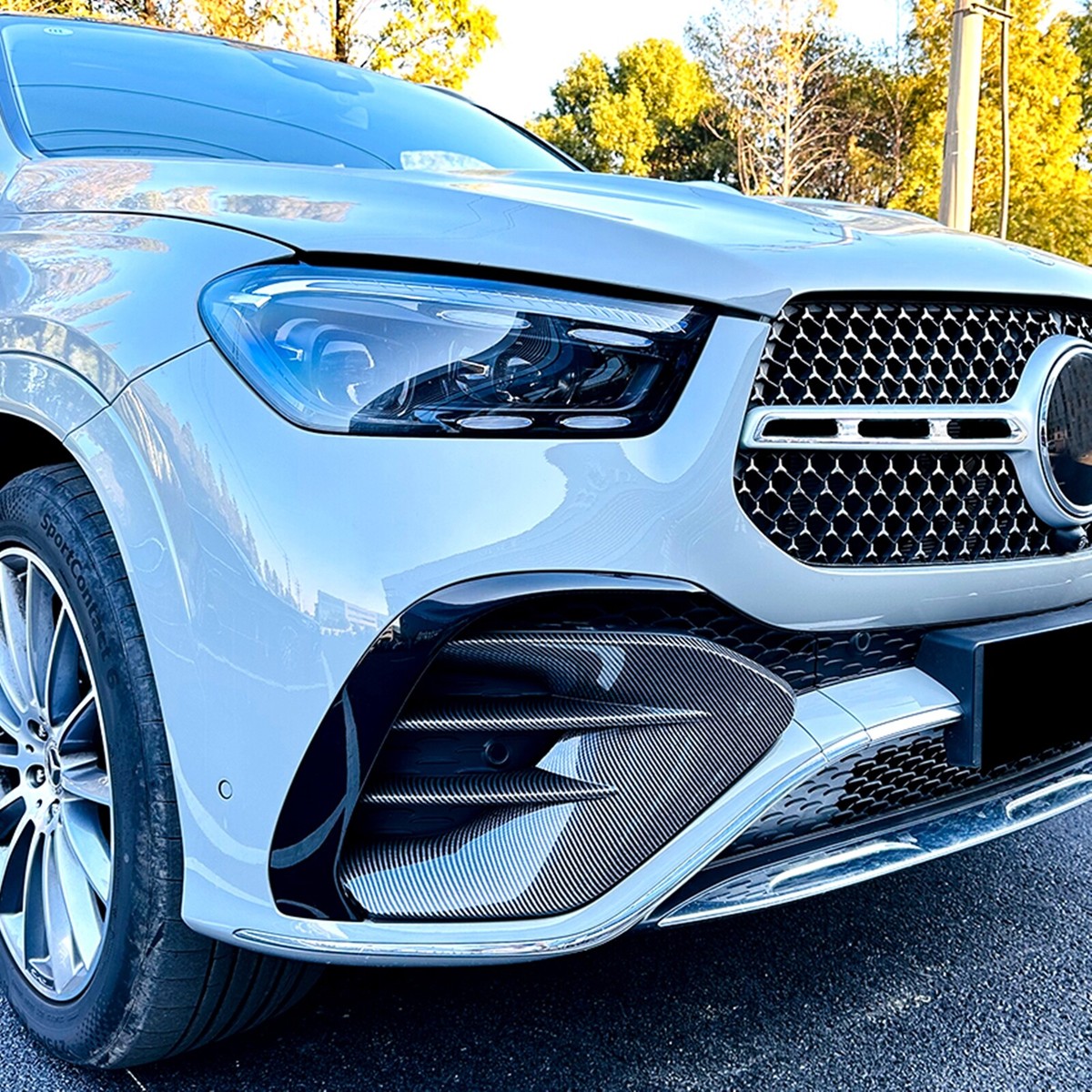 For Benz GLE Coupe W167 C167 24-25 AMG Car Front Bumper Side Vent