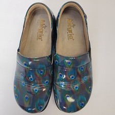 Alegria Womens Keli Peacock KEL-7595 Nursing Comfort Slip-on Shoes EU 37/US 6.5