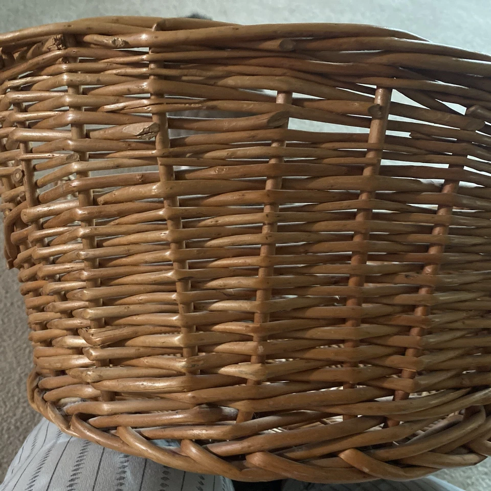 Плетеная кровать для собаки винтажная 27x19x7 только самовывоз - Изображение 3 из 4