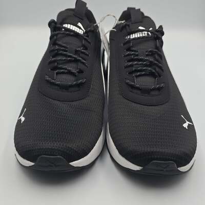 Puma  ZIP C Size 13 Black White 397087 01