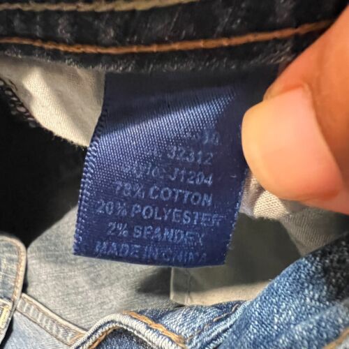 WAM Jeans Size 7/8 Women's What About Me Tapered Medium Wash Embroidered - Picture 5 of 7