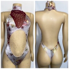Exotic dancewear one piece
