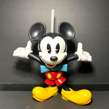 2018 DISNEY PARKS MICKEY MOUSE 90TH CELEBRATION COLLECTIBLE SIPPER W/ STRAW