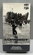 The Longest Day Betamax Tape SEALED CBS Fox Video 1986 1021 Beta