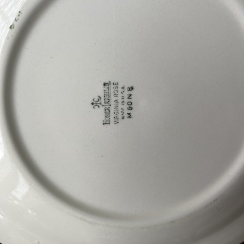 Homer Laughlin Virginia Rose, Pink & Purple Floral Dinner Plate 9 1/4" VR135 - Picture 8 of 8