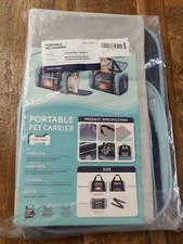 Cat Carrier, Ultralight Cat Carrier, Portable Pet Carrier, Sky Blue Small Dogs