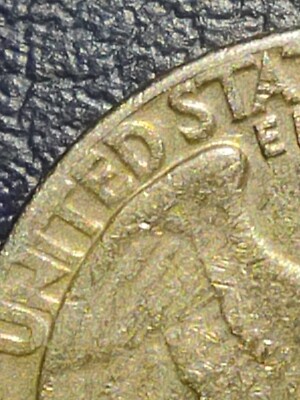 1966 Washington Quarter FS 801 Doubled Die Reverse, DDO Very Rare