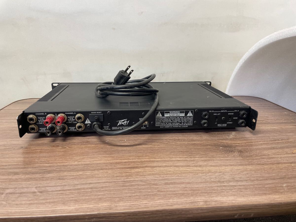 動作OK◎ PEAVEY CS200X ステレオパワーアンプ ピーヴィー Buy Peavey CS200X Professional Stereo Power Amplifier Amp