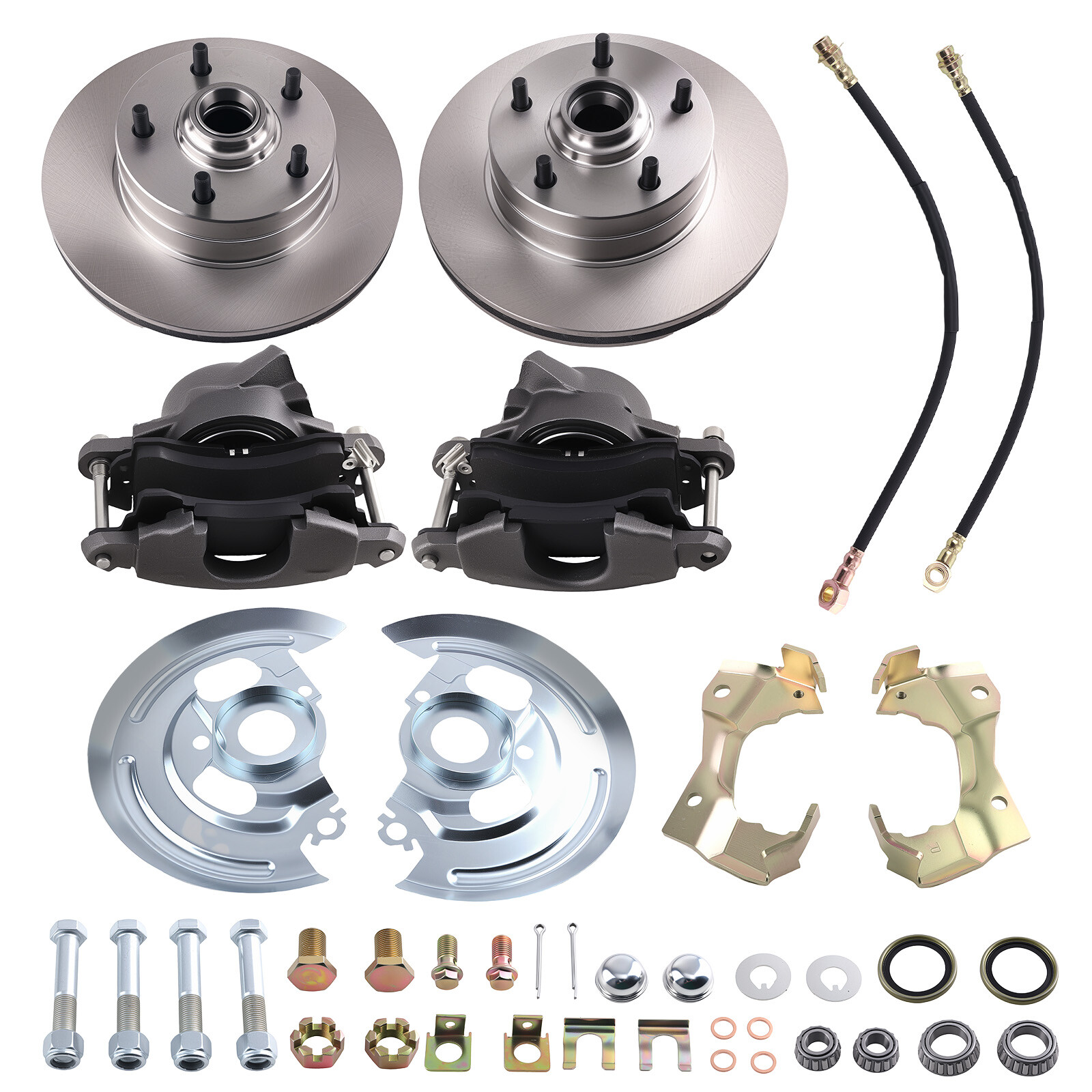 Front Brake Conversion Kit for El Camino Chevelle 1964-1972 w/ Brake Calipers